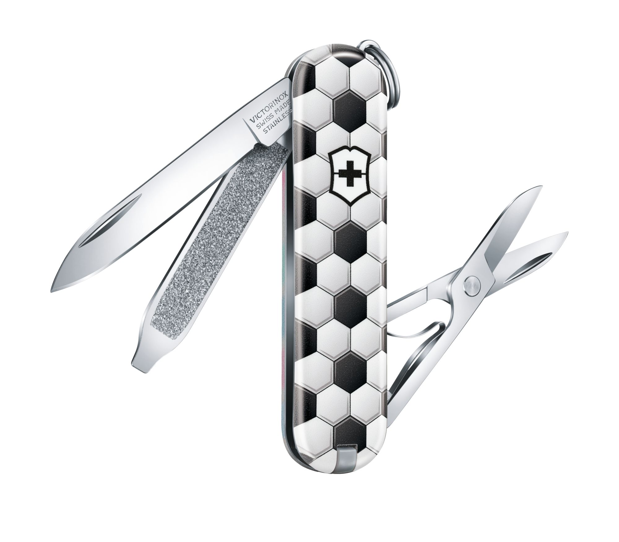 фото Нож брелок victorinox 0.6223.l2007 world of soccer - мир футбола