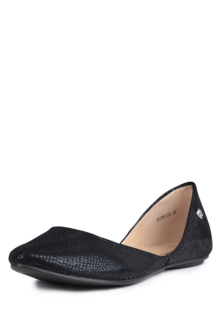 

Балетки женские T.Taccardi 123 черные 41 RU, Черный, 123