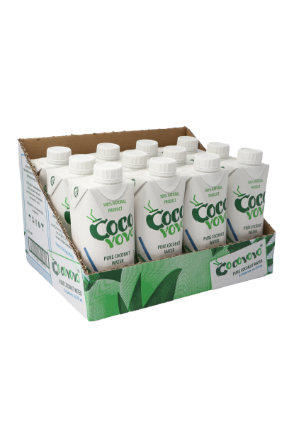 

Чистая кокосовая вода Cocoyoyo 12 шт, коробка из 12 упаковок