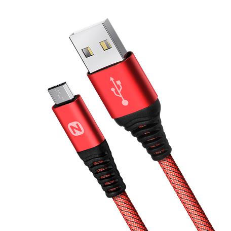 фото Кабель nobby comfort microusb 1м red