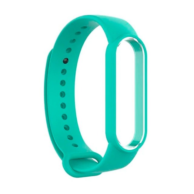 фото Ремешок для смарт-браслета nobrand для xiaomi mi band 5 turquoise