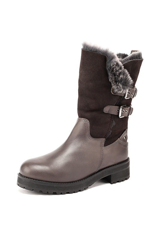 

Полусапоги женские Dockers by Gerli 150102/1 серые 40 RU, Серый, 150102/1