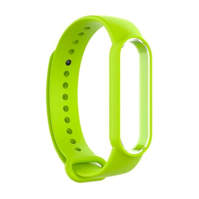 фото Ремешок noname silicone для смарт-браслета xiaomi mi band 5 green nobrand