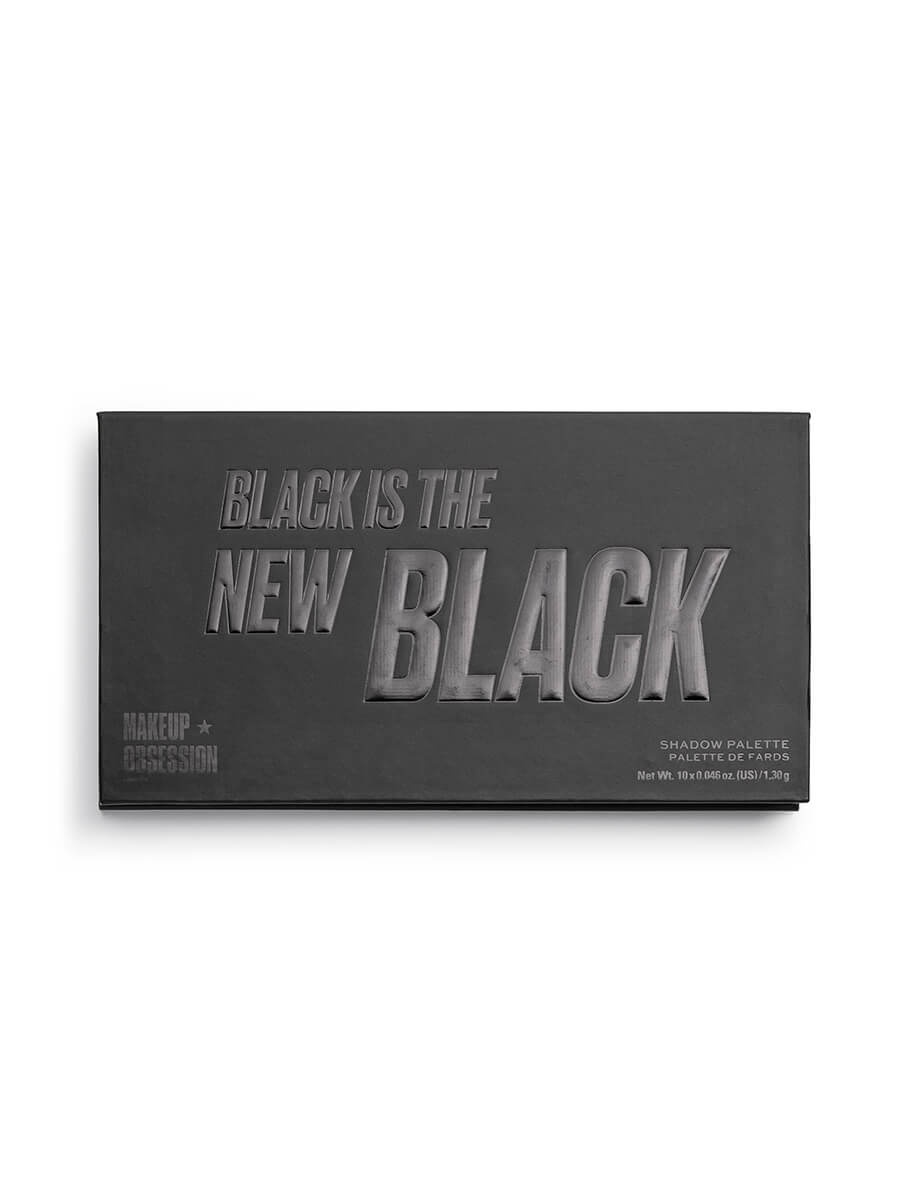 фото Makeup obsession палетка теней для век black is the new black