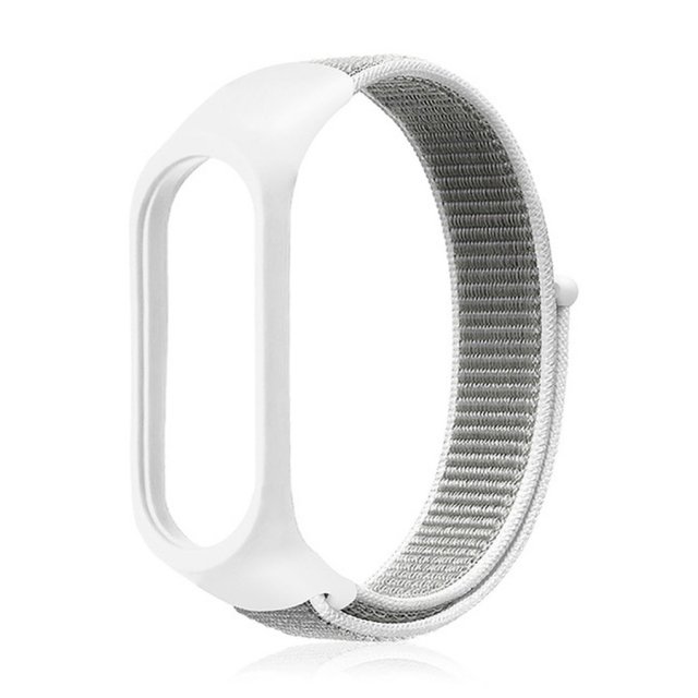 фото Ремешок noname neylon для смарт-браслета xiaomi mi band 5 white nobrand