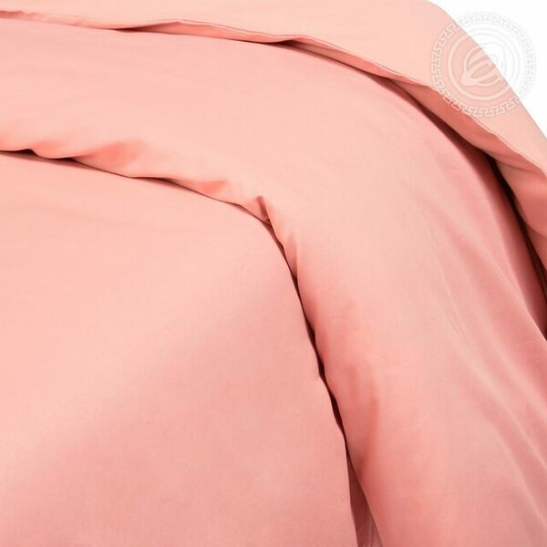 фото Пододеяльник из сатина (розовый) 2-спальный на молнии артпостель
