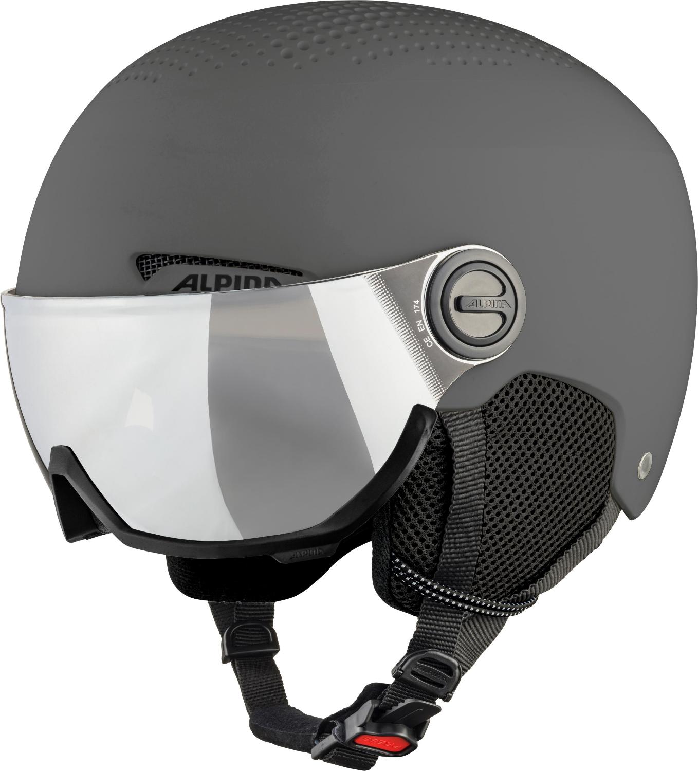

Шлем Alpina Arber Visor Q-Lite 2021, grey matt, M, Arber Visor Q-Lite