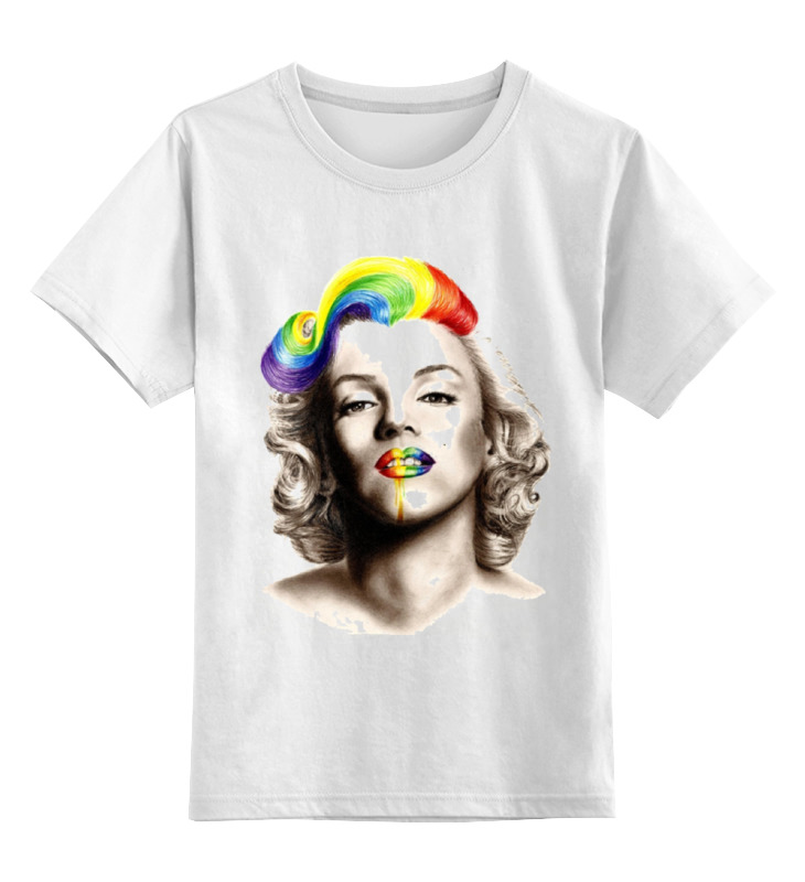 

Детская футболка классическая Printio Marilyn monroe, р. 104, Белый, 0000000716945