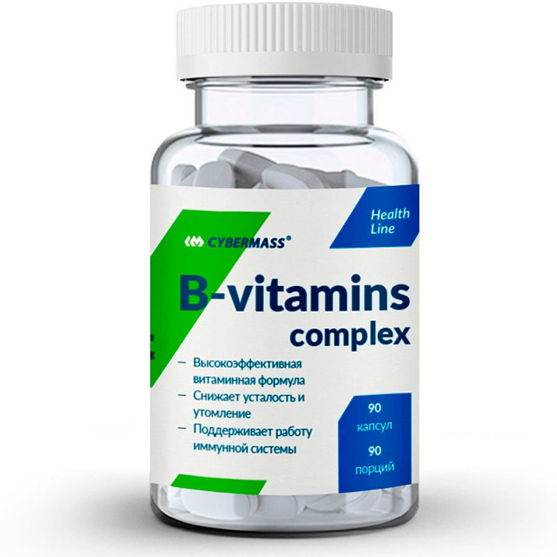 Витаминный комплекс CyberMass B-Vitamins Complex 90 капсул