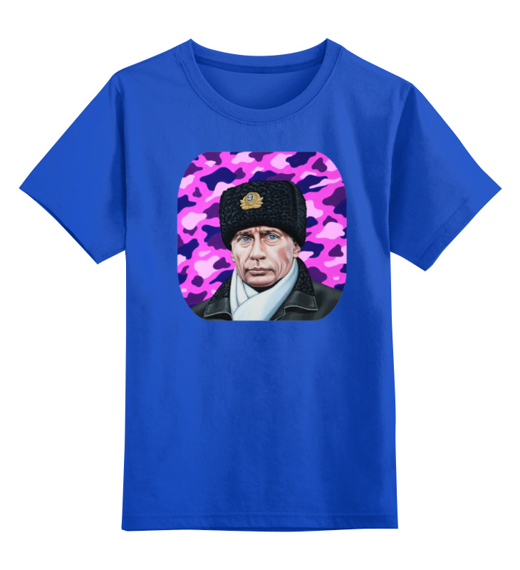

Детская футболка классическая Printio Putin, р. 104, 0000000712459