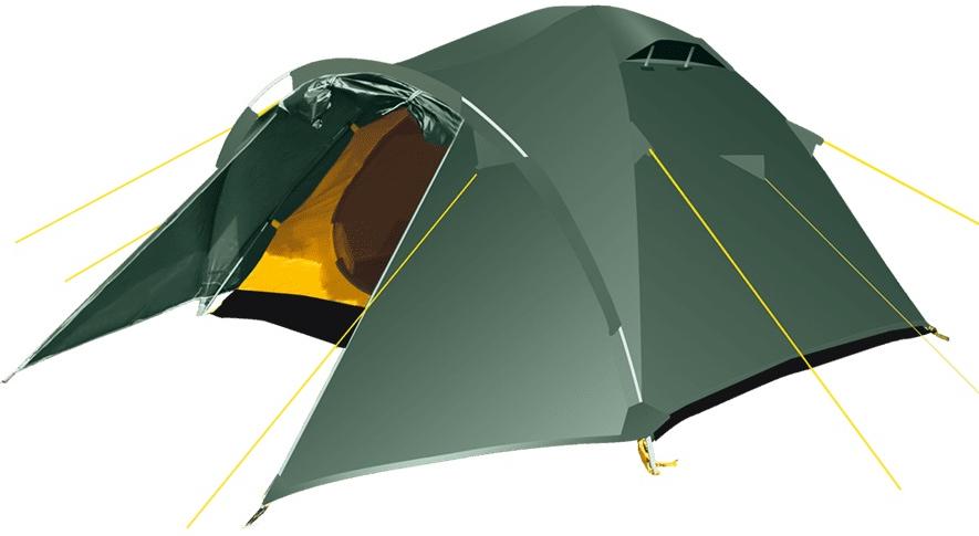 фото Палатка кемпинговая btrace challenge 2 двухместная green