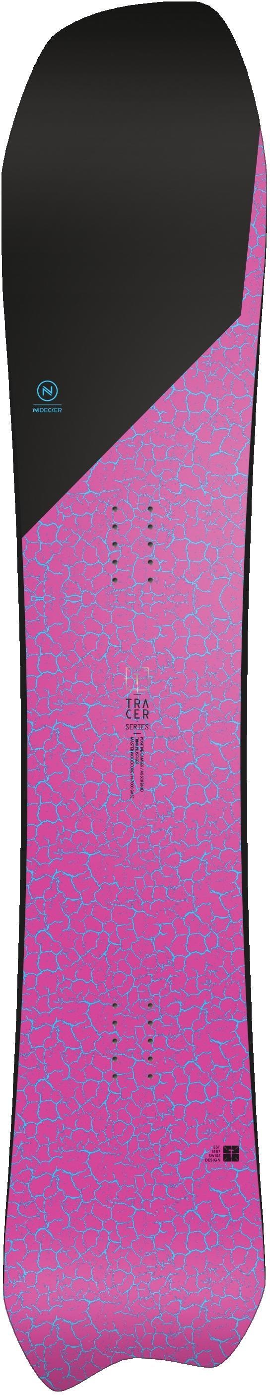 

Сноуборд Nidecker Tracer Goofy 2020, pink/black, 161W см, Tracer Goofy