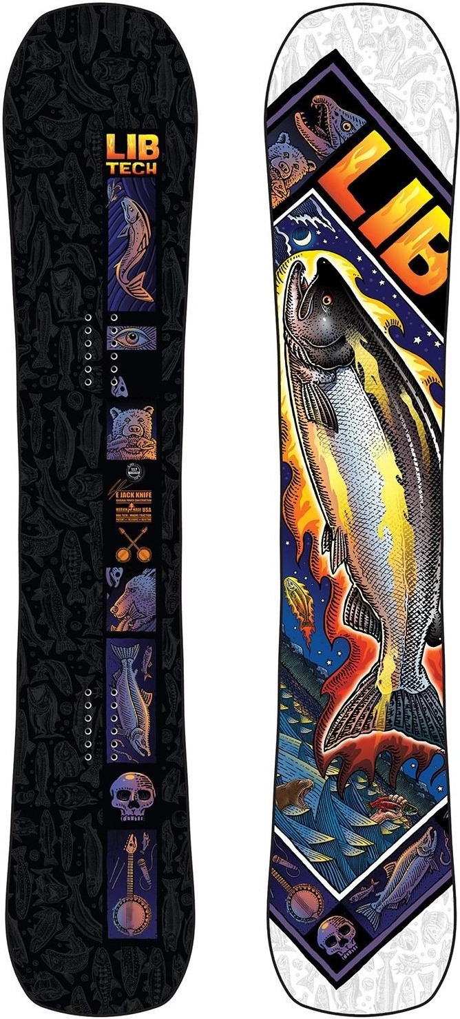 

Сноуборд Lib Tech Ejack Knife 2021, black, 159 см, Ejack Knife