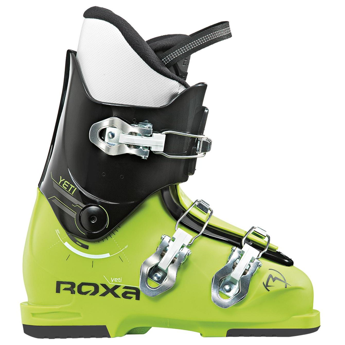 фото Горнолыжные ботинки roxa yeti 3 2020, black/lime, 24.5