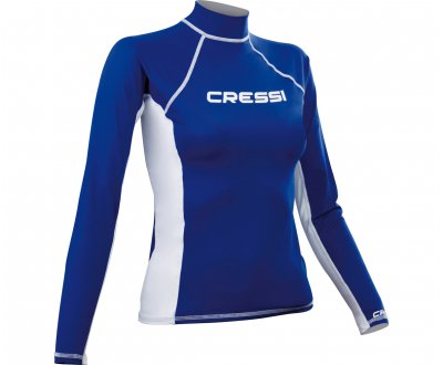 Лонгслив Cressi Rash Guard, синий, XS