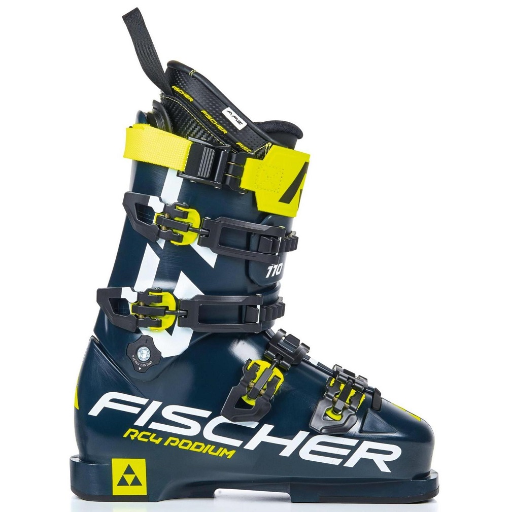 фото Горнолыжные ботинки fischer rc4 podium gt 110 vacuum full fit 2020, dark blue/yellow, 28.5