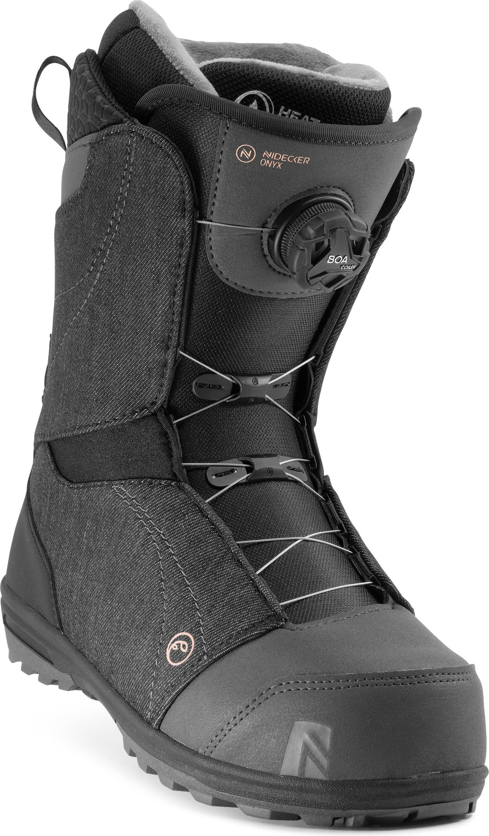 фото Ботинки для сноуборда nidecker maya boa 2021, black, 26.5