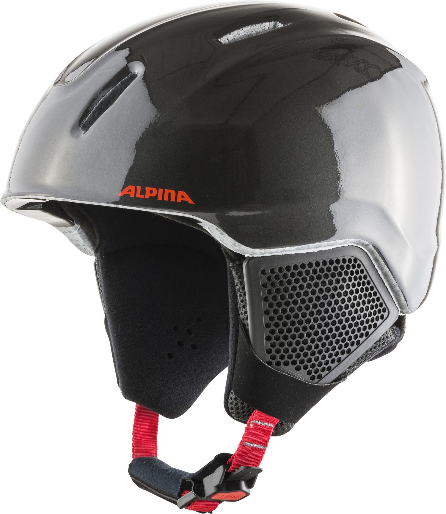 фото Горнолыжный шлем alpina carat lx 2021, charcoal red, s