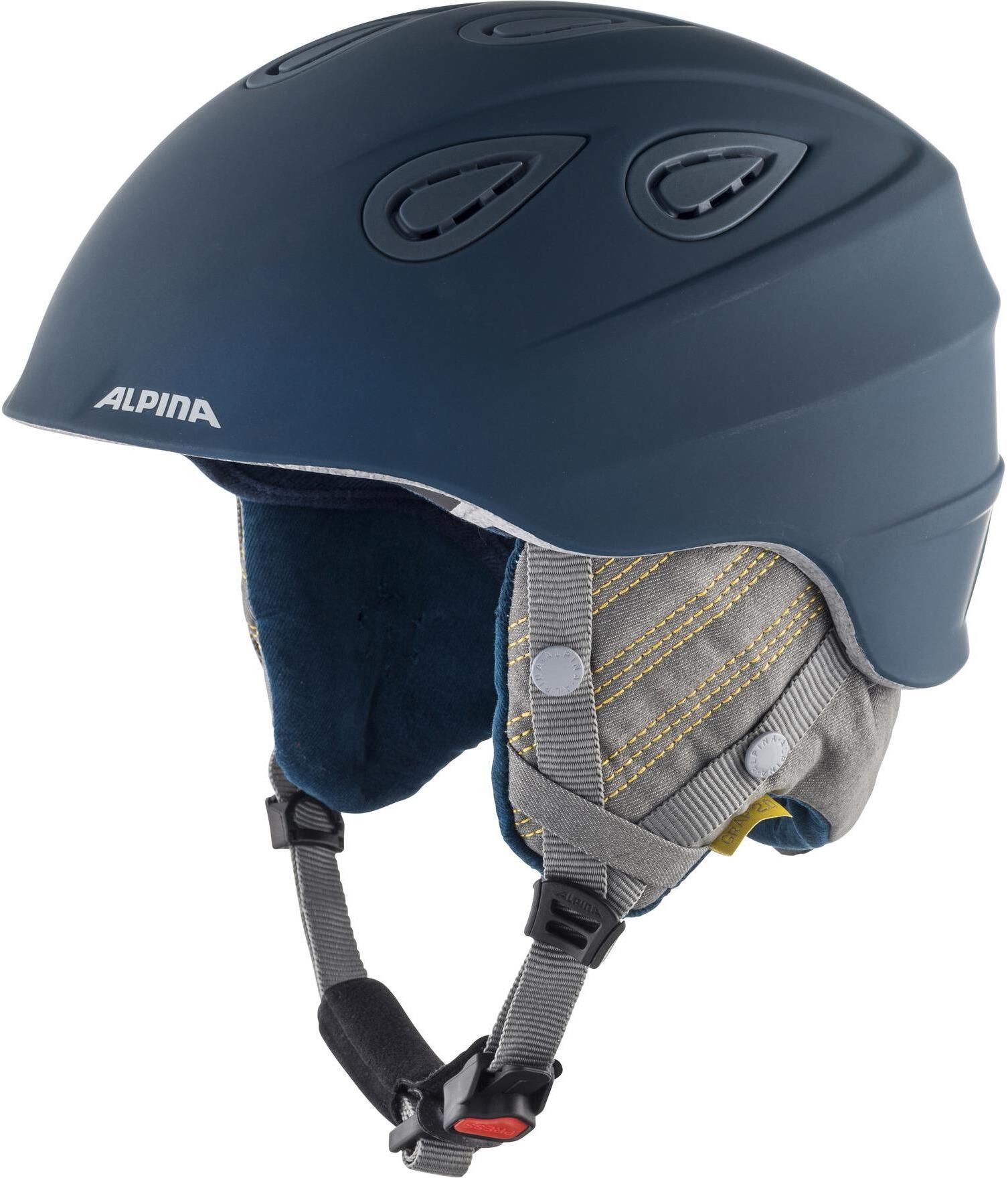 фото Горнолыжный шлем alpina grap 2.0 l.e. 2021, ink/grey matt, s/m