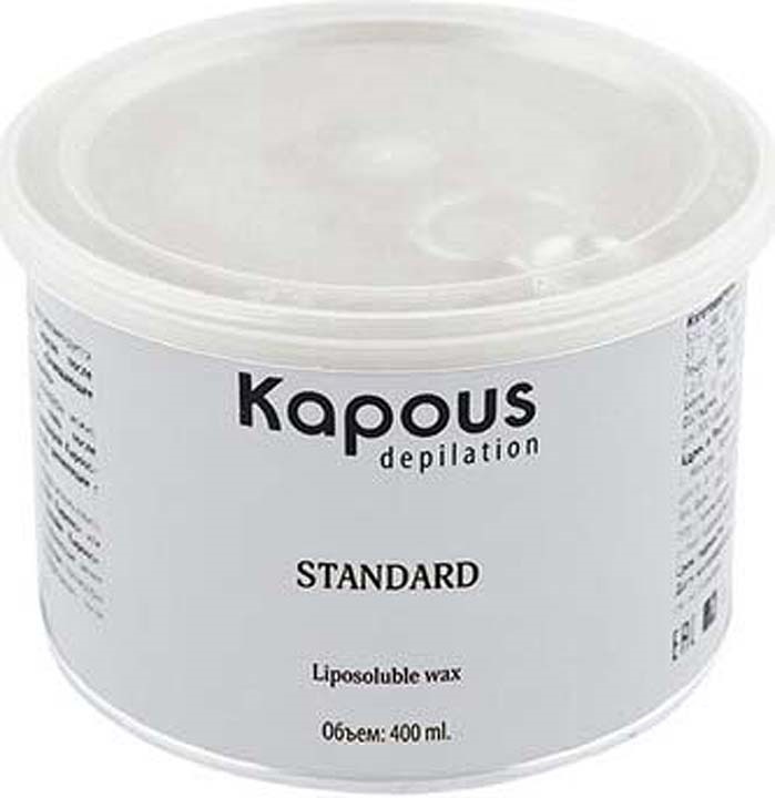 Купить Воск для депиляции Kapous Professional Жирорастворимый Желтый натуральный 400 мл
