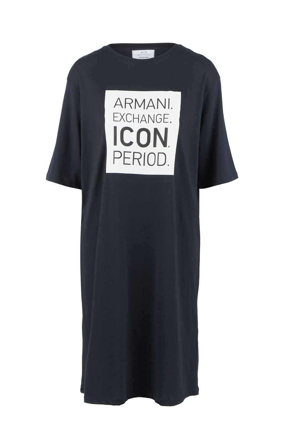 

Платье женское Armani Exchange 8NYACX YJG3Z 1510 синее L INT, Синий, 8NYACX YJG3Z 1510