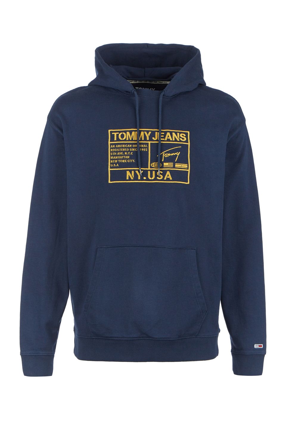 

Худи мужское Tommy Jeans DM0DM07889 синее S, Синий, DM0DM07889