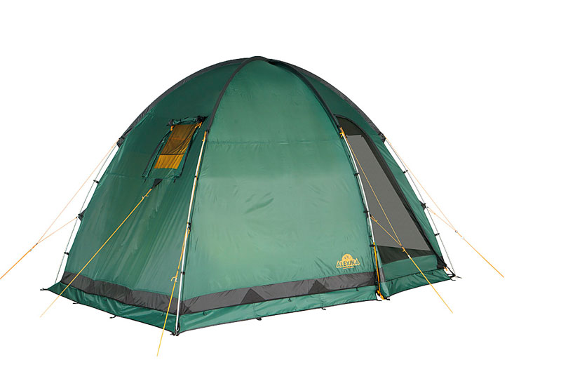 Палатка Alexika Minnesota Lux, кемпинговая, 4 места, green