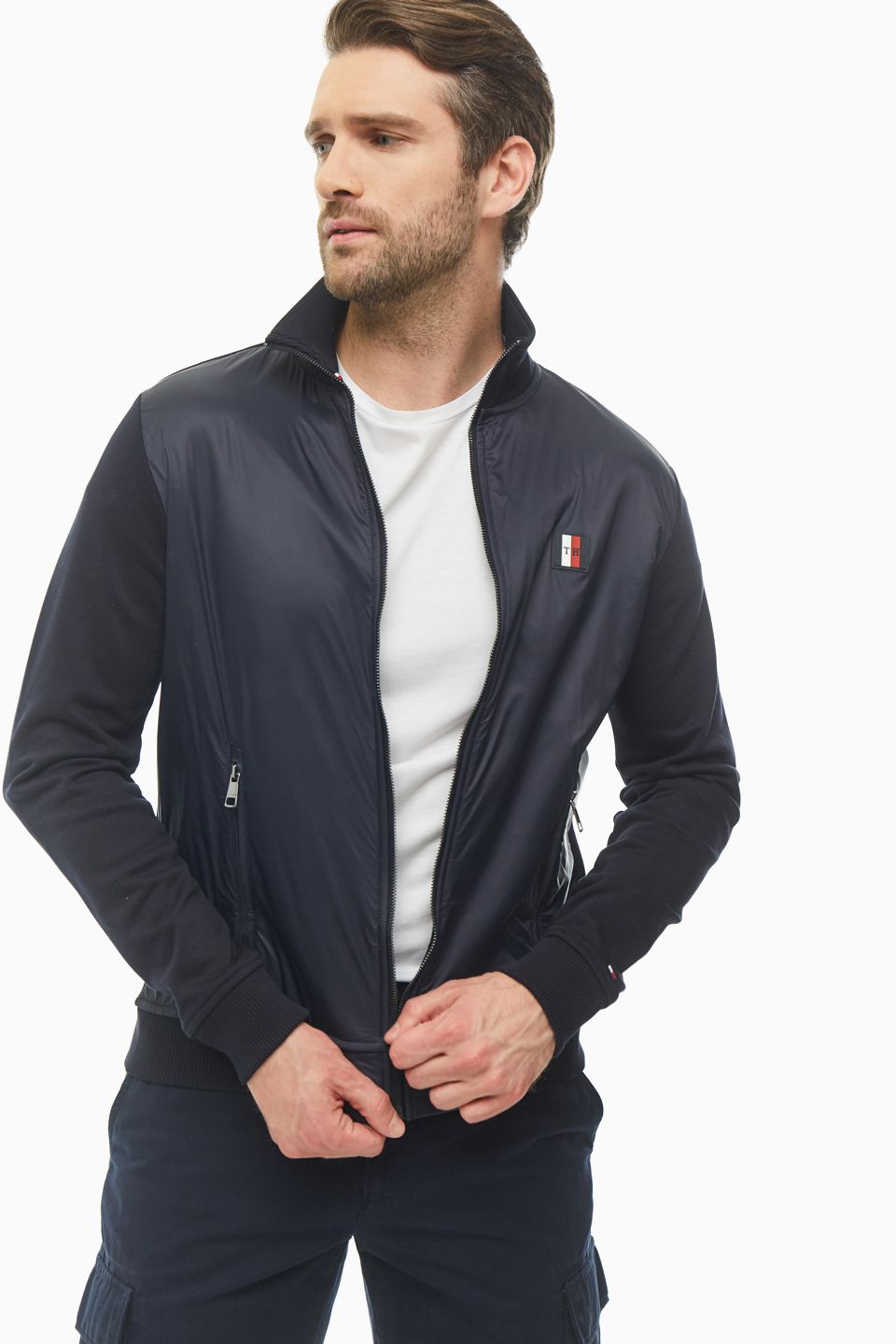 

Толстовка мужская Tommy Hilfiger MW0MW13054 DW5 desert sky синяя XL, Синий, MW0MW13054 DW5 desert sky