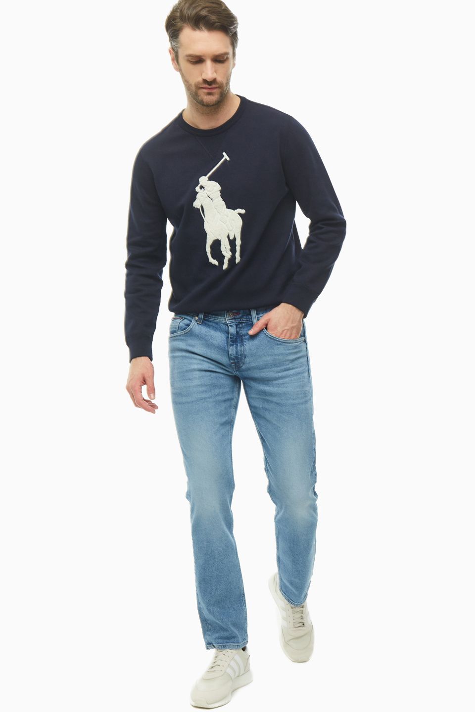 

Джинсы мужские Tommy Hilfiger MW0MW13556 1BA clute blue синие 33/32 US, Синий, MW0MW13556 1BA clute blue