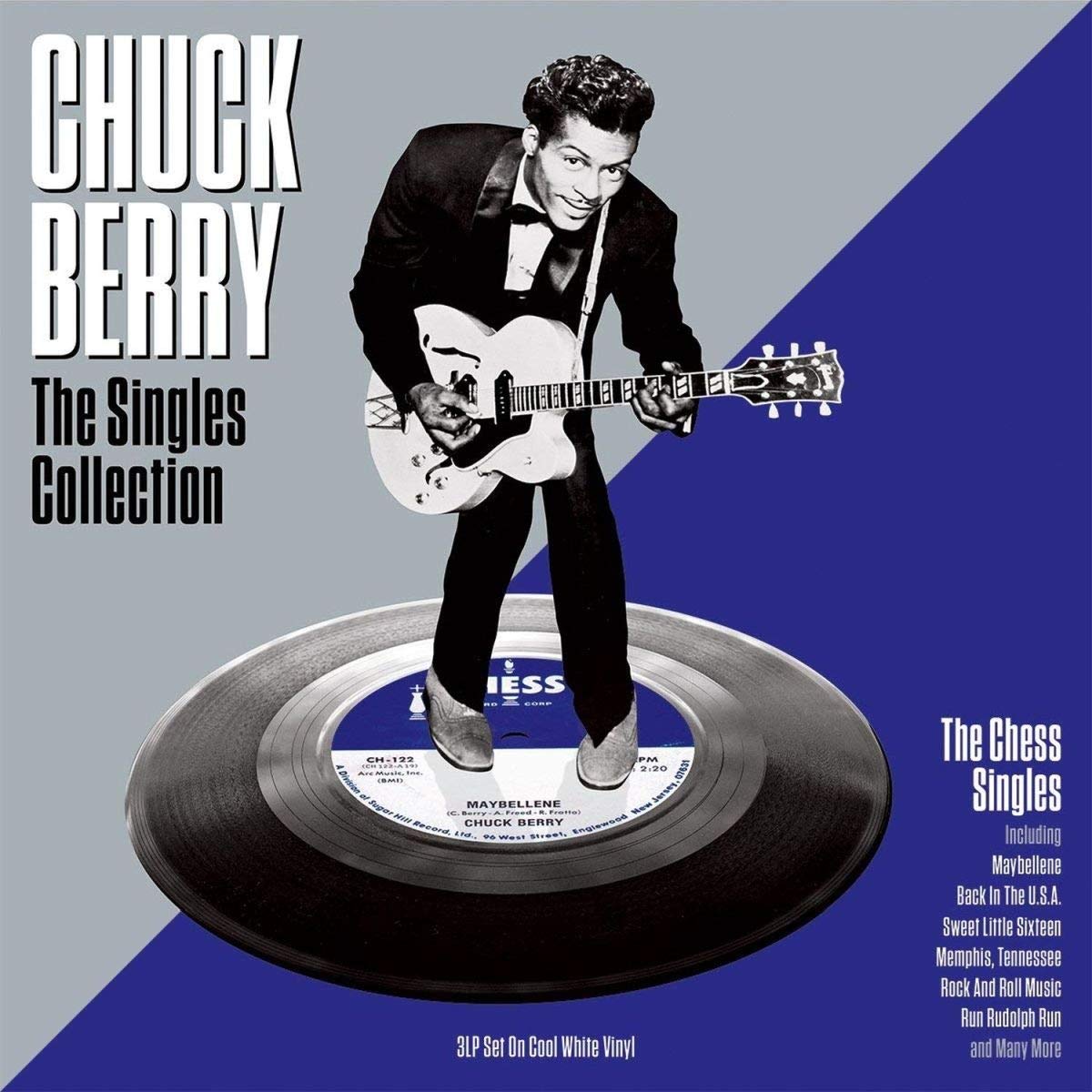 фото Chuck berry the singles collection (white vinyl) мистерия звука