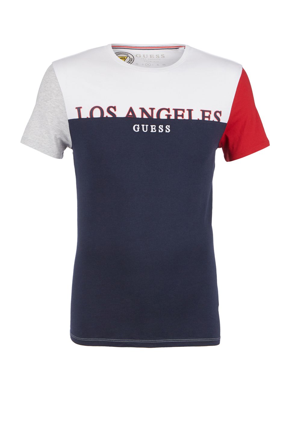

Футболка мужская Guess M01I87-K46D0-F77Q синяя 2XL, Синий, M01I87-K46D0-F77Q