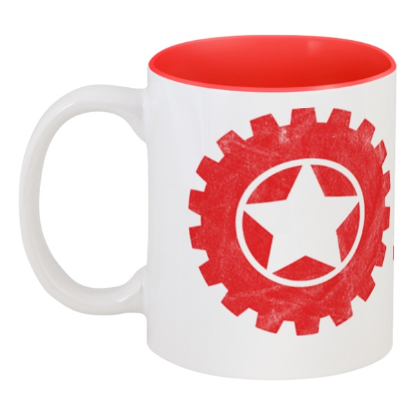 

Кружка Printio цветная внутри Red's logo
