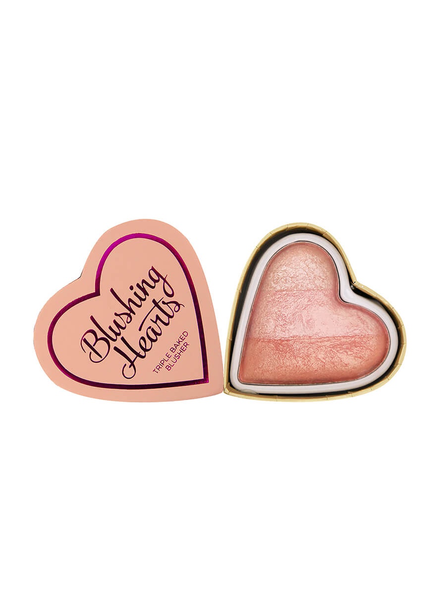 

I Heart Revolution Румяна Blushing Heart Peachy Pink Kisses