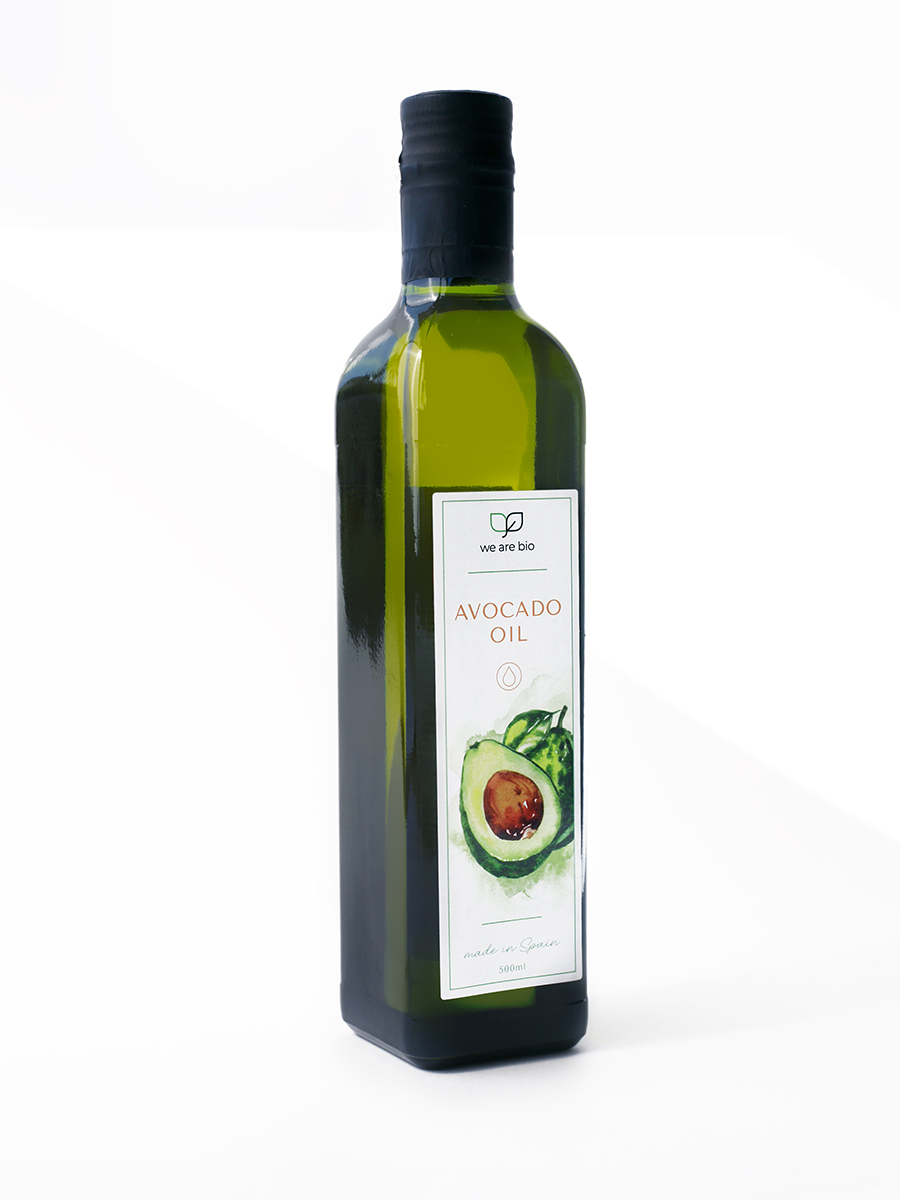 фото Масло авокадо 100% natural avocado oil, we are bio, 500мл