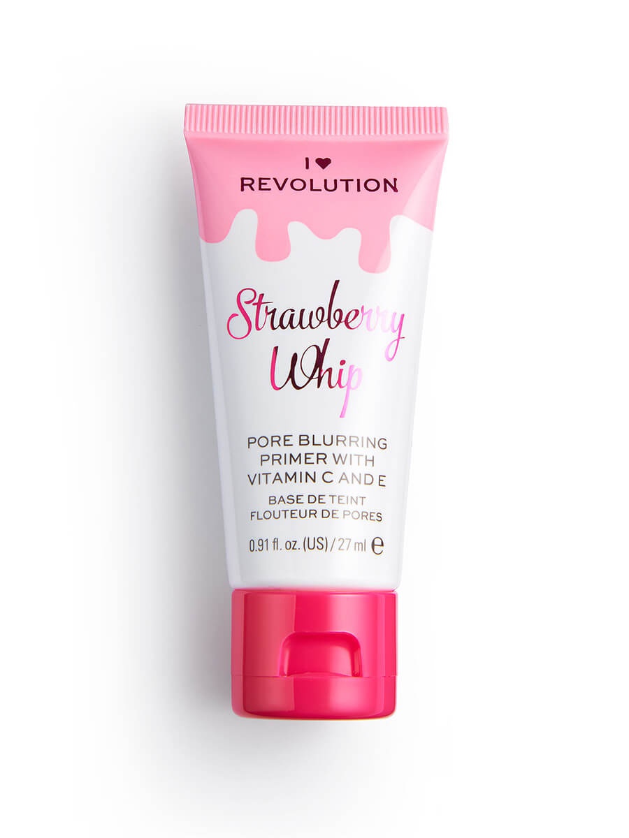 Праймер I Heart Revolution Strawberry Whip Pore Blurring Primer With Vitamin C And E amber heart массажная палочка для лица из янтаря