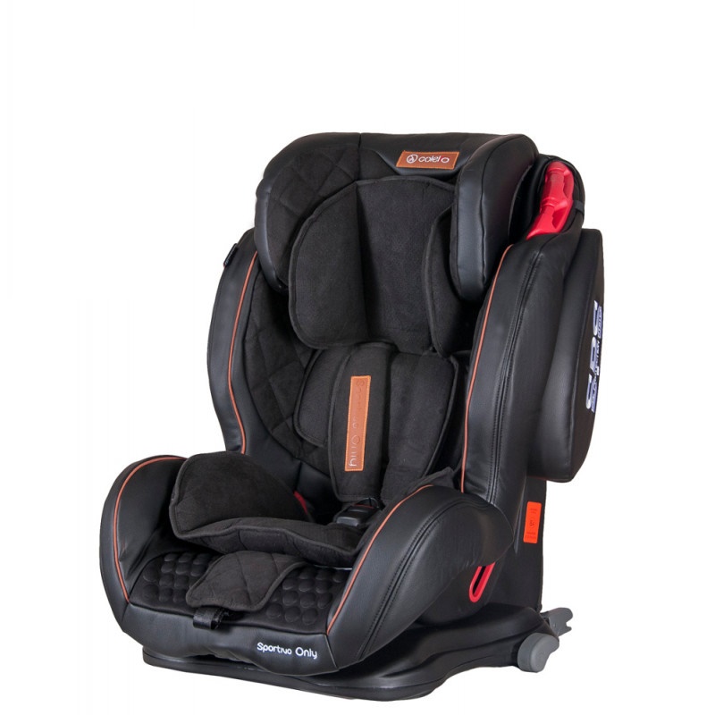 фото Автокресло coletto sportivo only isofix цв.черный гр.1/2/3