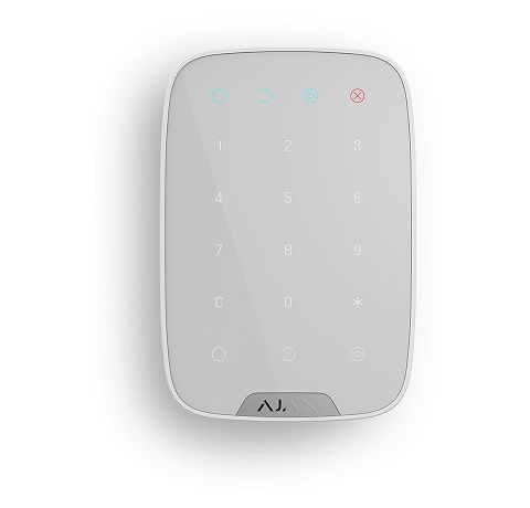 Беспроводная сенсорная клавиатура Ajax KeyPad (white)