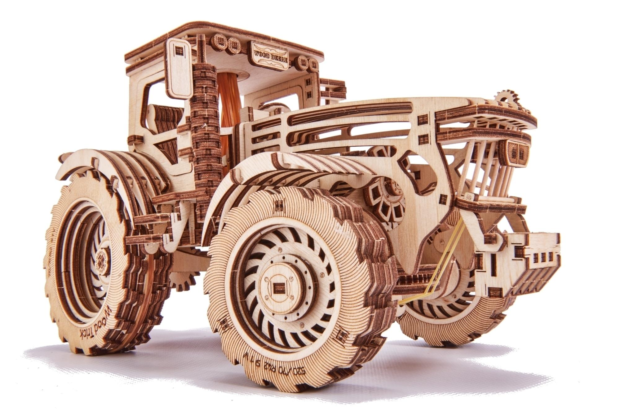 

3D-пазл Wood Trick трактор 401 деталь