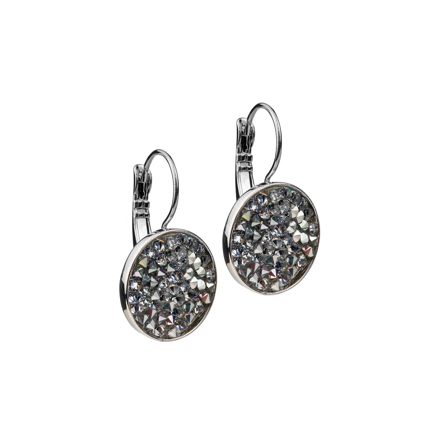 

Серьги из бижутерного сплава с кристаллами Fiore Luna A1907.1 BW/S, A1907.1 BW/S