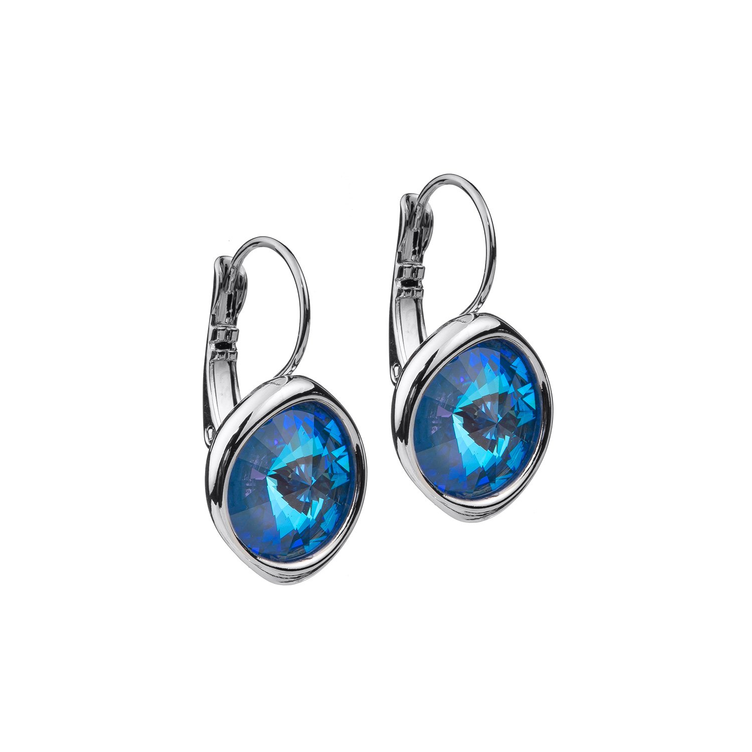 

Серьги из бижутерного сплава с кристаллами Fiore Luna A1902.21 BL/S, A1902.21 BL/S