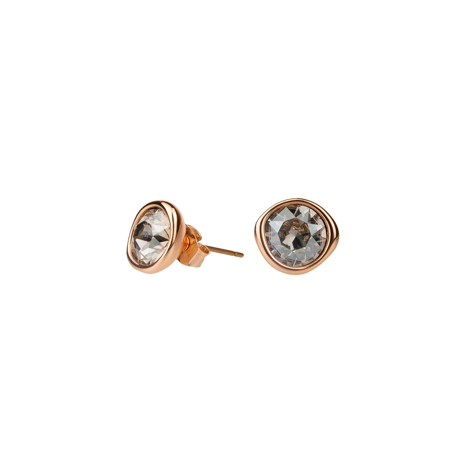 

Серьги из бижутерного сплава Fiore Luna A1909.2 BW/RG, кристалл, A1909.2 BW/RG