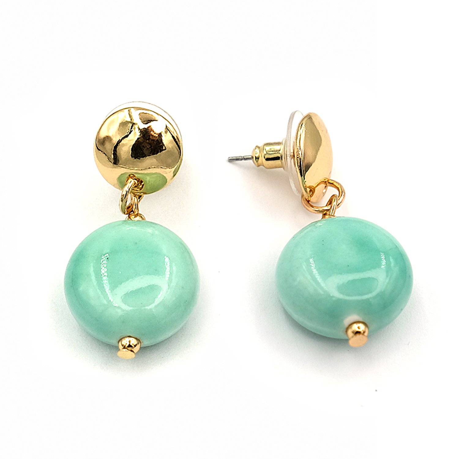 

Серьги из бижутерного сплава с керамикой Fiore Luna LE1652-2.16 G/G, LE1652-2.16 G/G