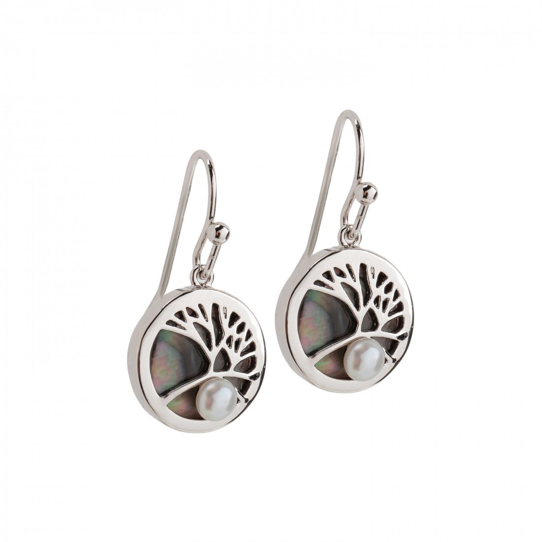 

Серьги из бижутерного сплава с искусственным жемчугом Fiore Luna AP3852E.2 BW/S, AP3852E.2 BW/S
