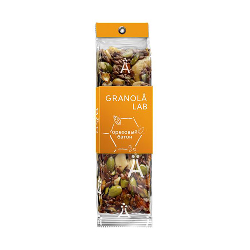 

Ореховый батон Granola.Lab 40 г
