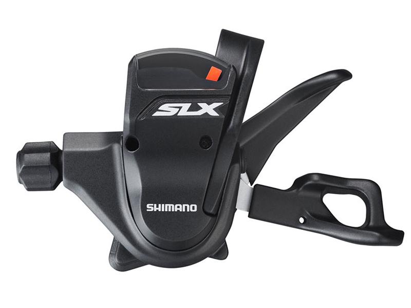 фото Shimano шифтер sl-m670 slx левый, 2/3 скорости, трос 1800 мм, без уп., пара