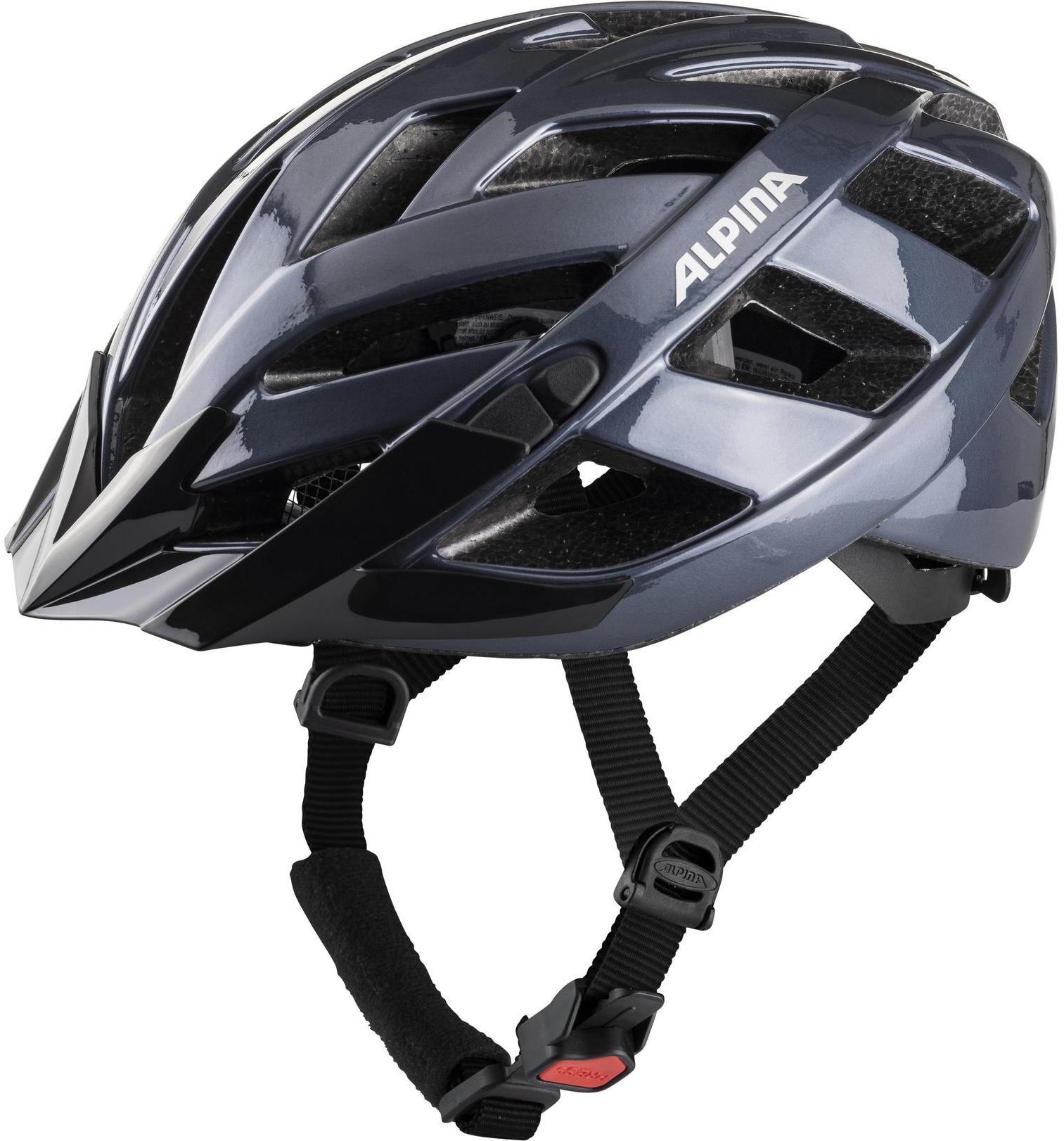 фото Велосипедный шлем alpina panoma classic, indigo, s