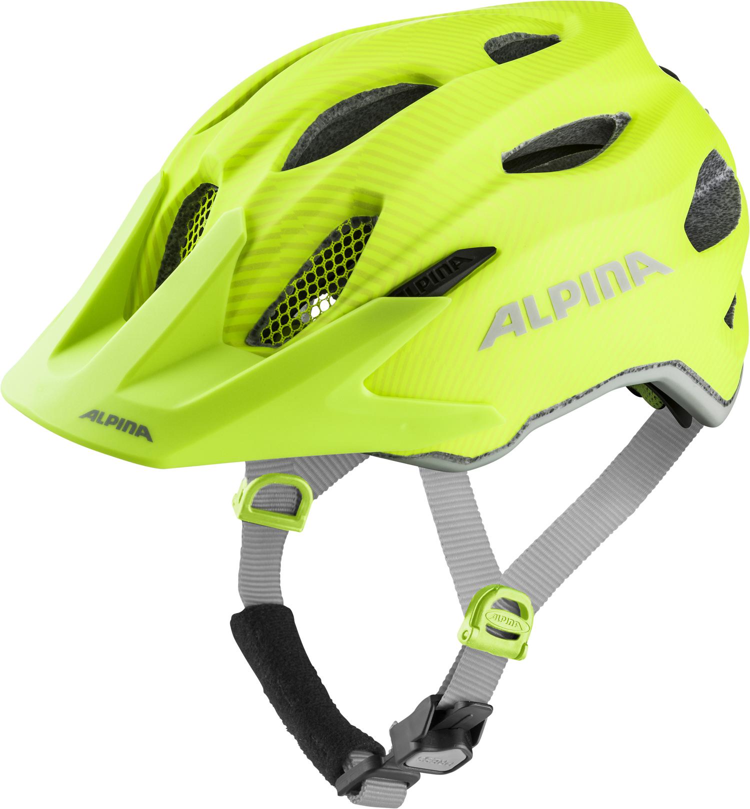 Велосипедный шлем Alpina Carapax Jr. Flash, be visible, S