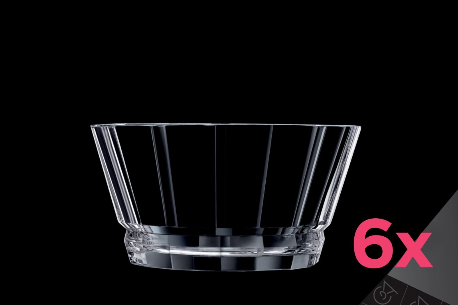 

Набор из 6-ти салатников 12 см MACASSAR, Cristal D"arques, Прозрачный