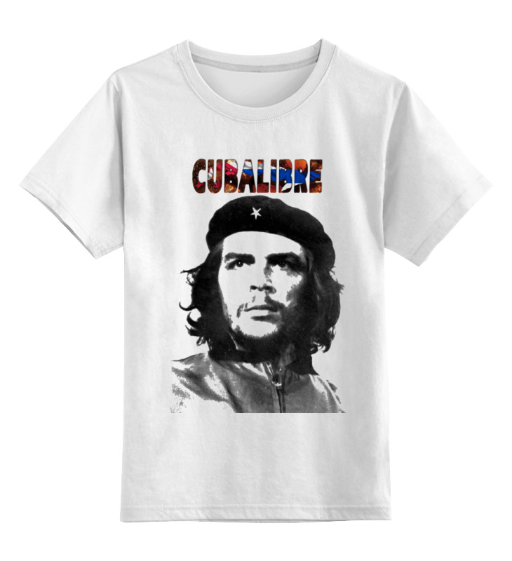 

Детская футболка классическая Printio Cuba libre, hasta la. victoria siempre!, р. 140, Белый, 0000000720628