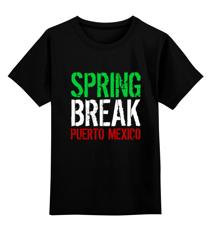 Детская футболка классическая Printio Spring break, р. 140